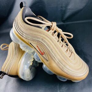 Womens Nike Air Vapormax '97 "Gold bullet" AO4542 902 Vintage Coral 8.5 US 40 EU